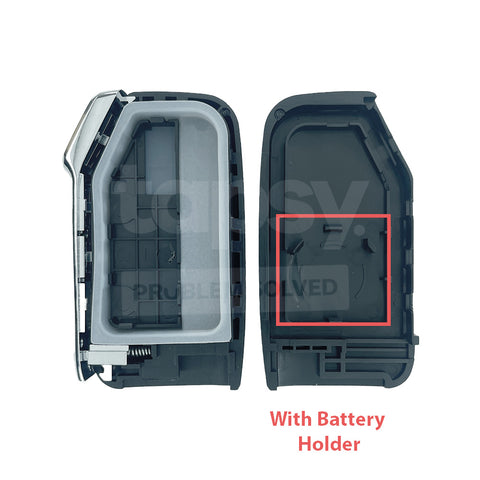 Kia 3 Buttons Smart Key/Remote Case/Shell/Blank/Enclosure With KIA9TE Emergency Blade