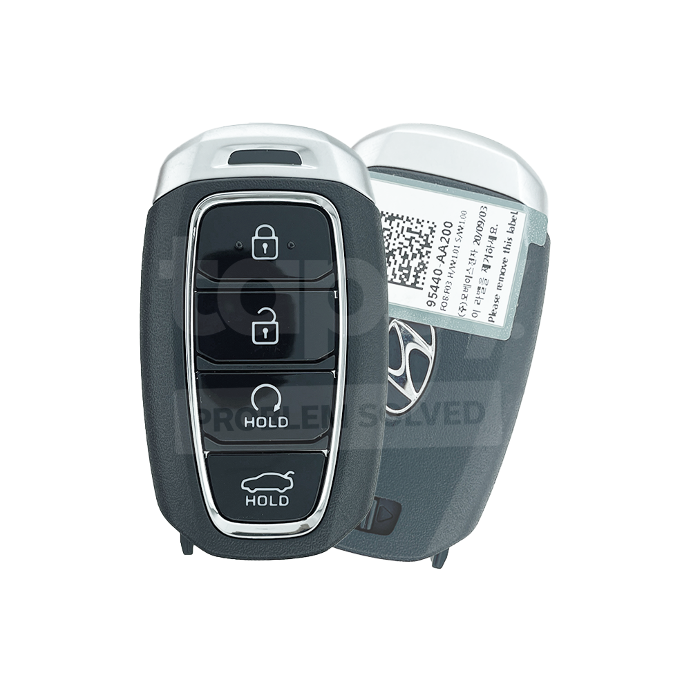 Hyundai Elantra 2021-2022 4 Buttons Original Prox/Smart Key P/N: 95440 ...
