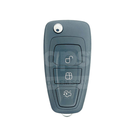 Ford 3 Buttons Key Remote Case/Shell/Blank/Enclosure For Fiesta XR4/ Falcon BA/ BF