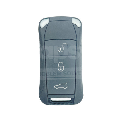 Porsche 3 Buttons Remote Flip Key /Case/Shell/Blank/Enclosure For Cayenne