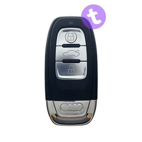 Slot 3 Buttons Remote Key For Audi Q5 From 2009 to 2017 P/N-8T0959754F / 8K0959754A / 8K0959754CL