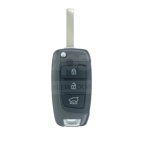 Hyundai Venue 2019-2023 Original 3 Buttons Flip Remote Key P/N: 95430-K2200
