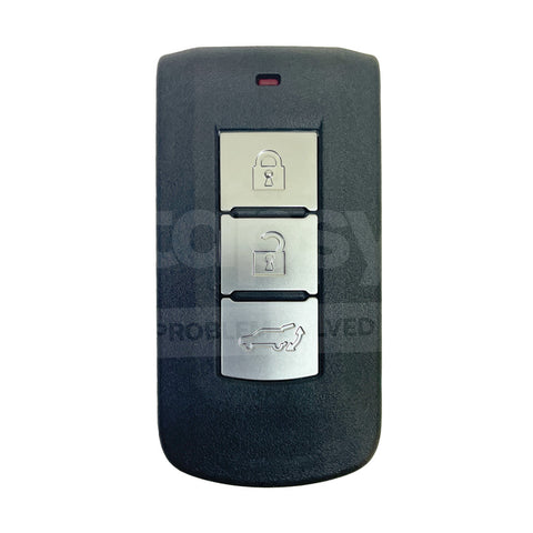 Mitsubishi Outlander 2012-2015 Original 3 Buttons Smart/Prox Key 433MHz P/N: 8637A663 863C824 G8D-644M-KEY-E G8D644MKEYE  G8D 644M KEY E  Old Front
