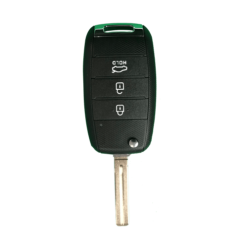 Kia 3 Buttons Flip Key Remote Case/Shell/Blank/Enclosure For Sportage/Ceed/Optima