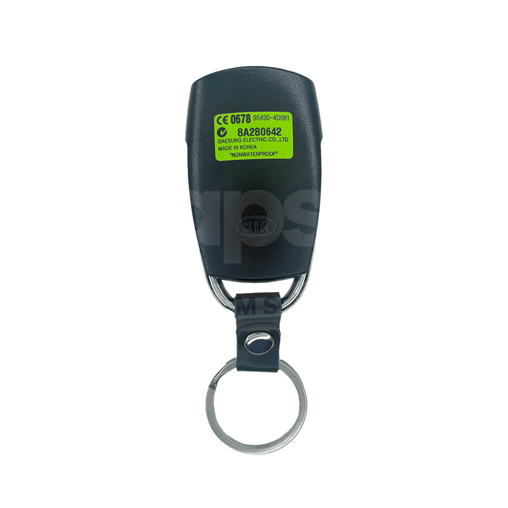 Kia Grand Carnival 2007-2014 Original 6 Buttons Remote 95430-4D081 954304D081 95430 4D081 Back