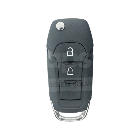 Ford Ranger 2015-2021 Original 2 Buttons Flip Remote Key P/N: EB3T-15K601-EB / EB3T-15K601-BA