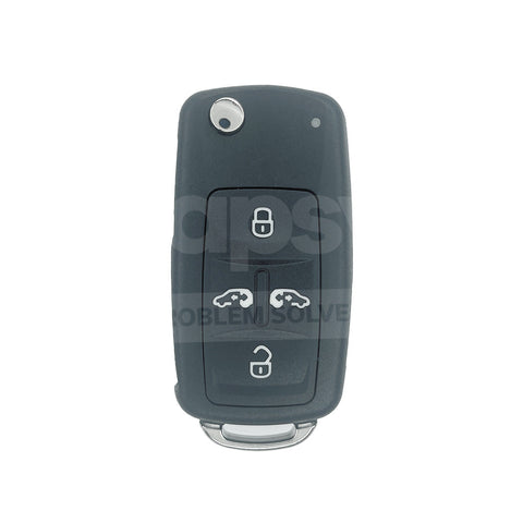 Volkswagen Caravelle 2016-2020 5 Buttons Flip Remote Key 7E0-837-202-BK 7E0837202BK 7E0 837 202 BK Main