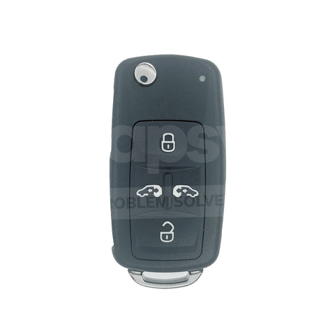 Volkswagen Multivan 2010-2015 5 Buttons Flip Remote Key 7N0-837-202-К 7N0 837 202 К 7N0837202К Main