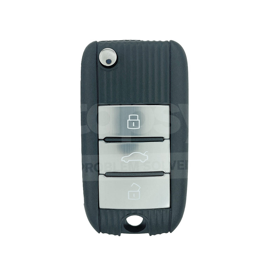 MG ZS 2017-2024 Original 3 Buttons Flip Remote Key 433MHz
