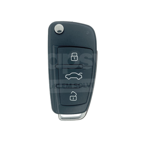 Audi 3 Buttons Key Remote Case/Shell/Blank/Enclosure For A2/ A3/ A4/ A6/ A8/ Q5/ Q7/ TT