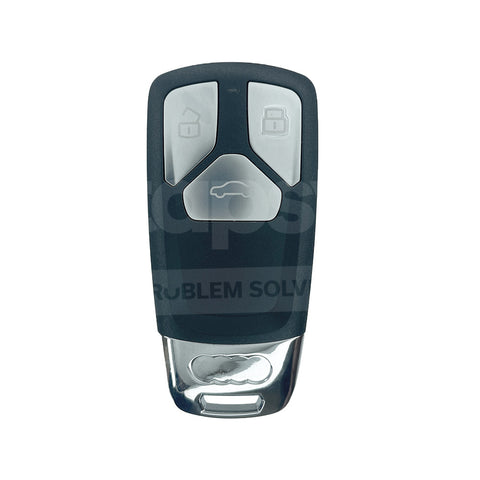 3 Button Key/Remote Case/Shell/Blank/Enclosure For Audi Smart Key.