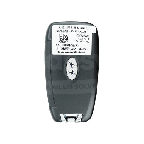 Hyundai Staria 2021-2023 Genuine 3 Buttons Flip Remote Key 433MHz 95430-CG020