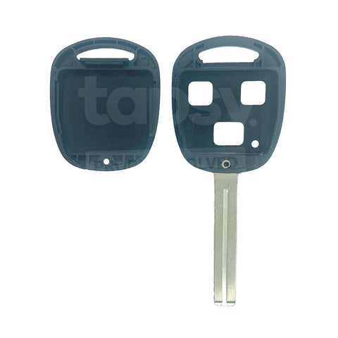 Toyota 3 Buttons Key Remote Case/Shell/Blank/Enclosure For Yaris/ Corolla/ Avensis