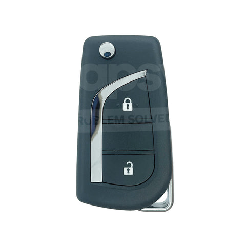 Toyota 2 Buttons Flip Key/Remote Case/Shell/Blank/Enclosure For Corolla/Yaris/Celica
