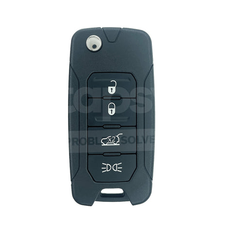 4 Buttons Flip Remote Key for Jeep Renegade 2014-2018 FCCID-2AD FTF I5A