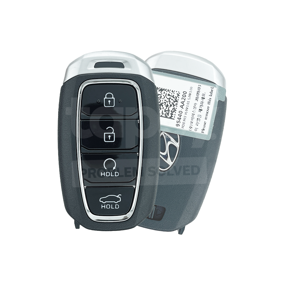 Hyundai Elantra 2021-2022 4 Buttons Original Prox/Smart Key 95440-AA200&nbsp;95440AA200&nbsp;95440 AA200 MBEC4FOB2004