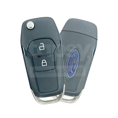 Ford Ranger/Everest 2015-2021 Original 2 Buttons Flip Remote Key P/N: EB3T-15K601-EB / EB3T-15K601-BA