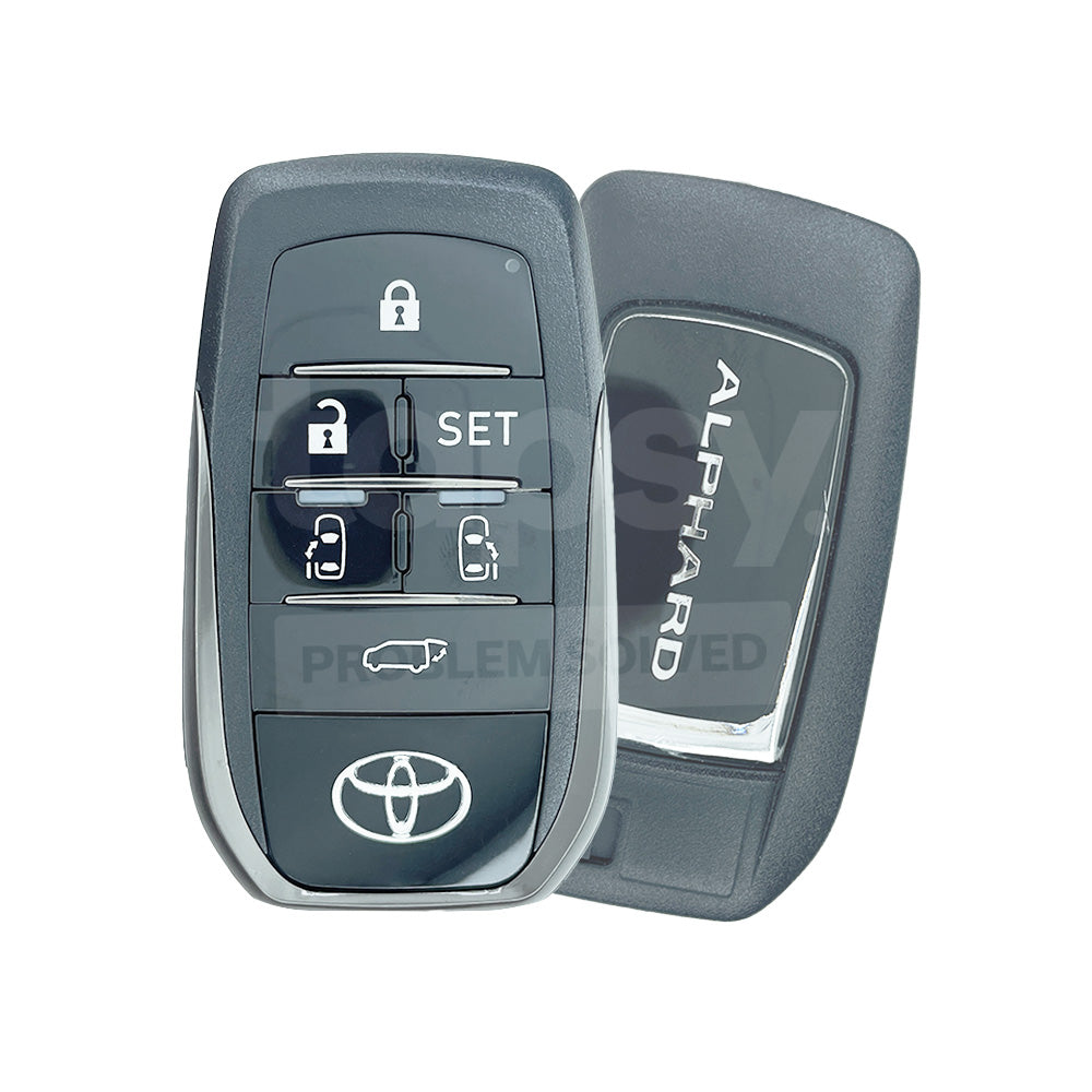 Toyota Alphard 2015-2021 Original Smart Remote Key 6 Buttons 312/314MHz PCB: 231451-0120 2314510120 231451 0120