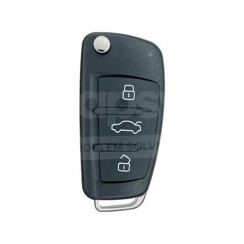 Flip Remote Key For Audi A3/S3 (2013 - 2020) 8V0837220 MQB48 433MHz ASK