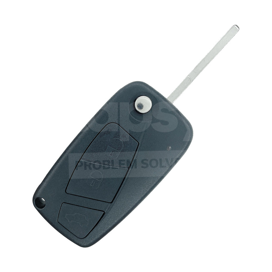 Fiat/Peugeot Nemo/Bipper 2007-2017 3 Buttons Flip Remote Key ID46 433MHz