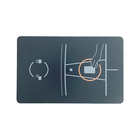 Tesla Key Card (2 Pack) with One Bifold Wallet Model S, Model X, Model Y, Model 3