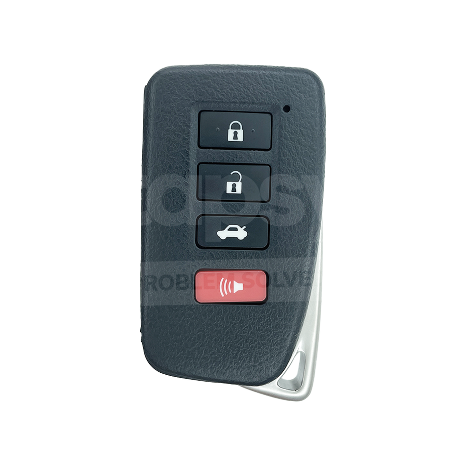 LEXUS 3+1 Buttons Smart/Prox Remote Key Shell/Case TOY40 Emergency Blade