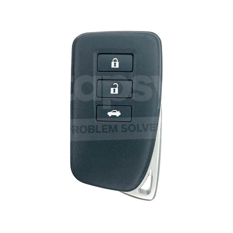 LEXUS 3 Buttons Smart/Prox Remote Key Shell/Case TOY40 Emergency Blade