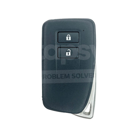 LEXUS 2 Buttons Smart/Prox Remote Key Shell/Case TOY40 Emergency Blade