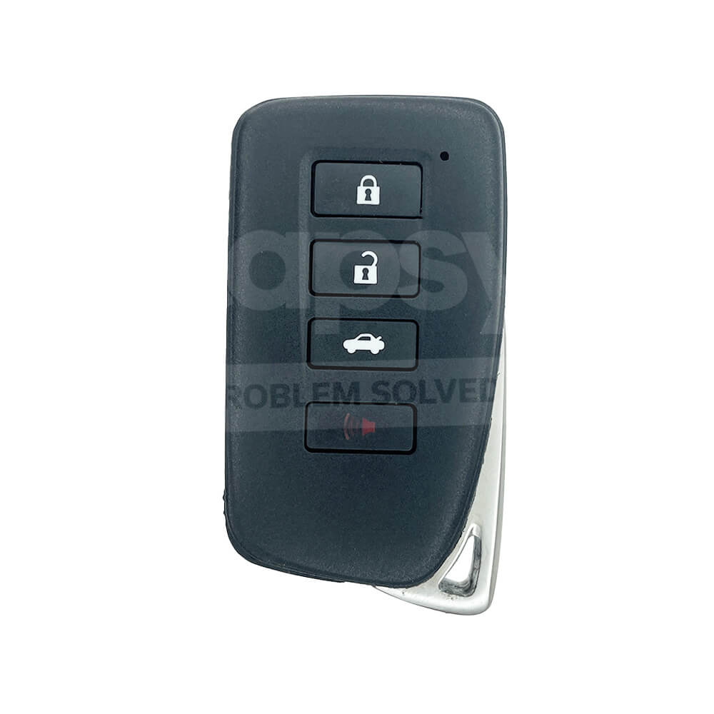 LEXUS 3+1 Buttons Smart/Prox Remote Key Shell/Case TOY40 Emergency Blade