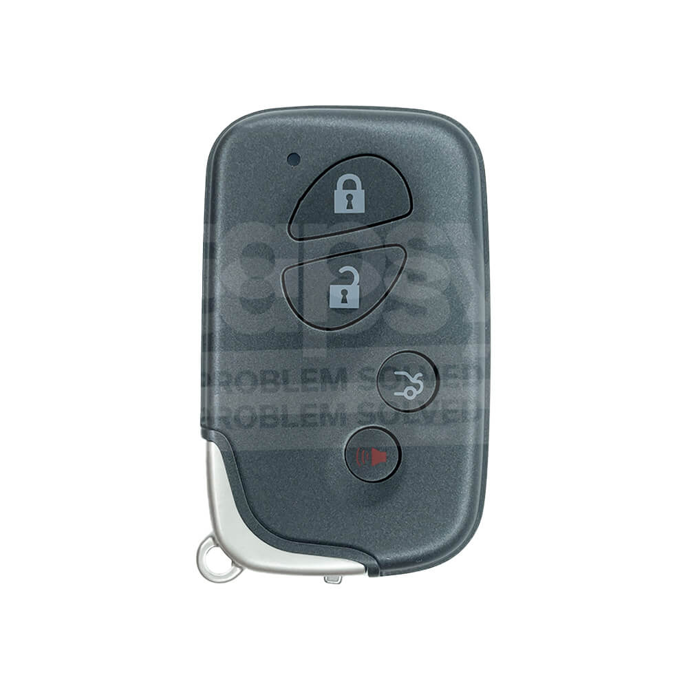 LEXUS 3+1 Buttons Smart/Prox Remote Key Shell/Case TOY48 Emergency Blade