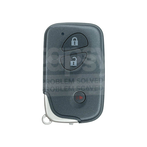 LEXUS 3 Buttons Smart/Prox Remote Key Shell/Case TOY48 Emergency Blade