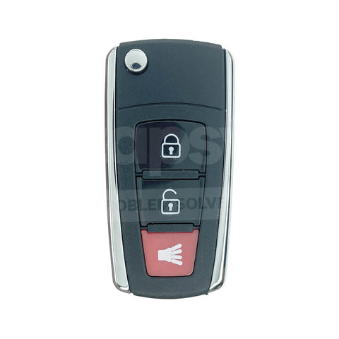 PROTON 3 Buttons Flip Remote Key Shell/Case MIT8 For Exora
