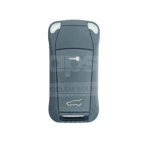 Porsche 2 Buttons Flip Remote Key /Case/Shell/Blank/Enclosure For Cayenne