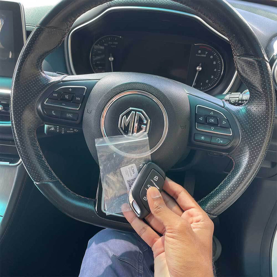 MG HS 2019-2023 Original 3 Buttons Smart/Prox Remote Key 433MHz White