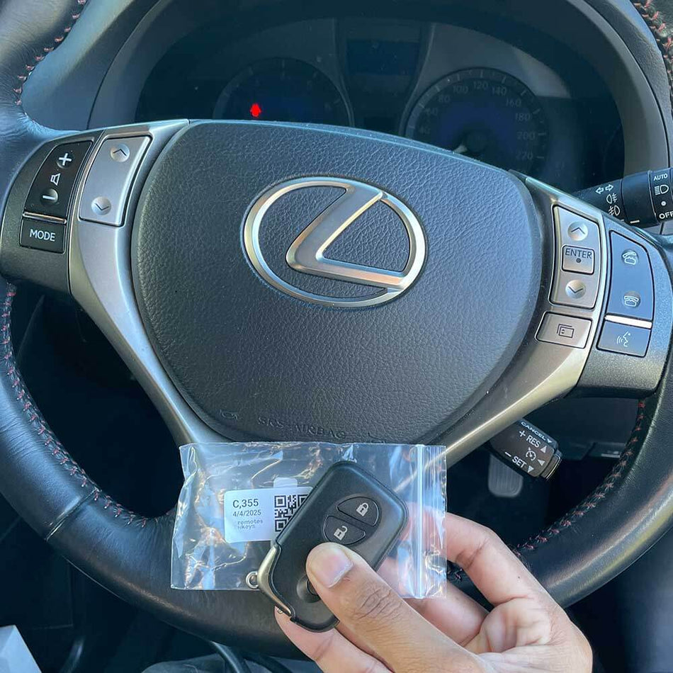Smart/Prox key for Lexus RX350, RX450H, CT200h (314.3MHz 5290) HYQ14ACX PN: 89904-0E031, 89904-48191