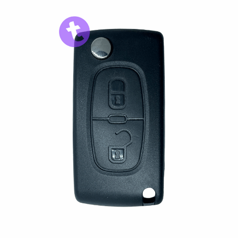 Citroen/Peugeot 2 Buttons Key Remote Case/Shell/Blank/Enclosure For C3/ C4/ C5/ C6/ 307/ 308/ 407/ 607