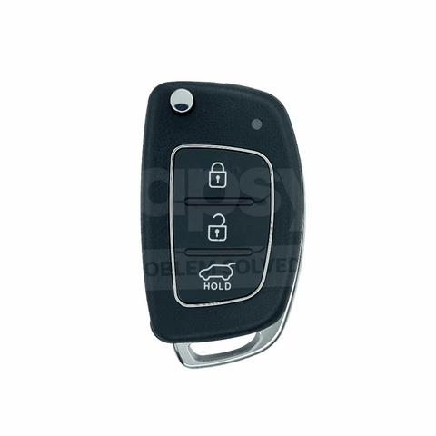 Hyundai Santa Fe 2013-2015 3 Buttons Flip Remote Key 95430-2W501 954302W501 95430 2W501 RKE-4F08 RKE4F08 RKE 4F08 Main
