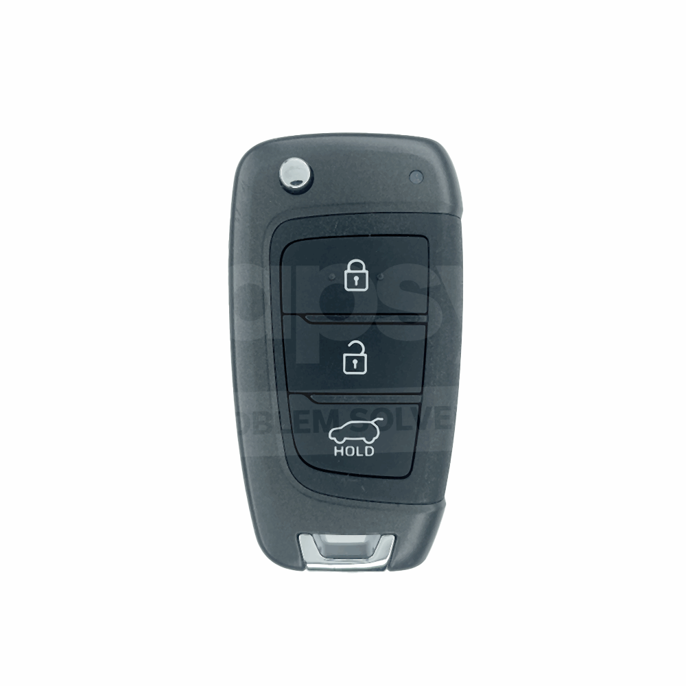 Hyundai Kona 2017-2022 Genuine 3 Buttons Flip Remote Key 95430-J9800 95430J9800 95430 J9800 OKA-450T OKA450T OKA 450T Main