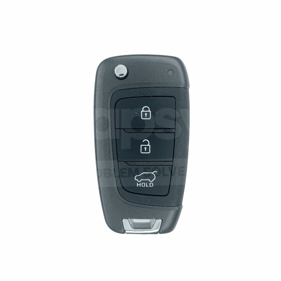 Hyundai Kona 2017-2020 Genuine 3 Buttons Flip Remote Key 433MHz 95430-J9800