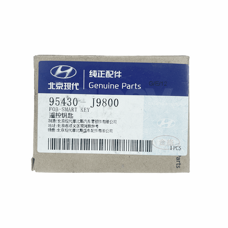 Hyundai Kona 2017-2022 Genuine 3 Buttons Flip Remote Key 95430-J9800 95430J9800 95430 J9800 OKA-450T OKA450T OKA 450T