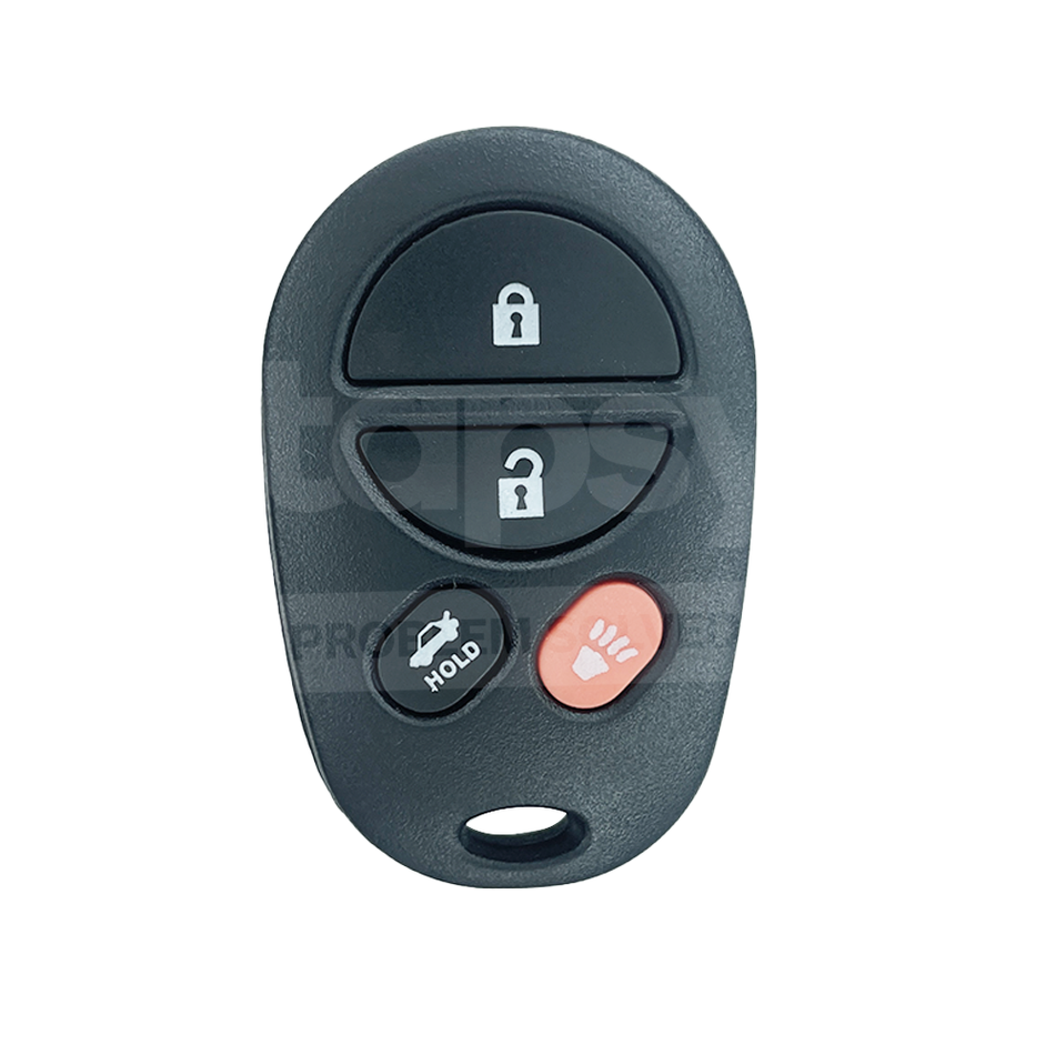 Toyota Kluger/Aurion 2006-2011 3+1 Buttons Remote 433MHz 89742-AC080