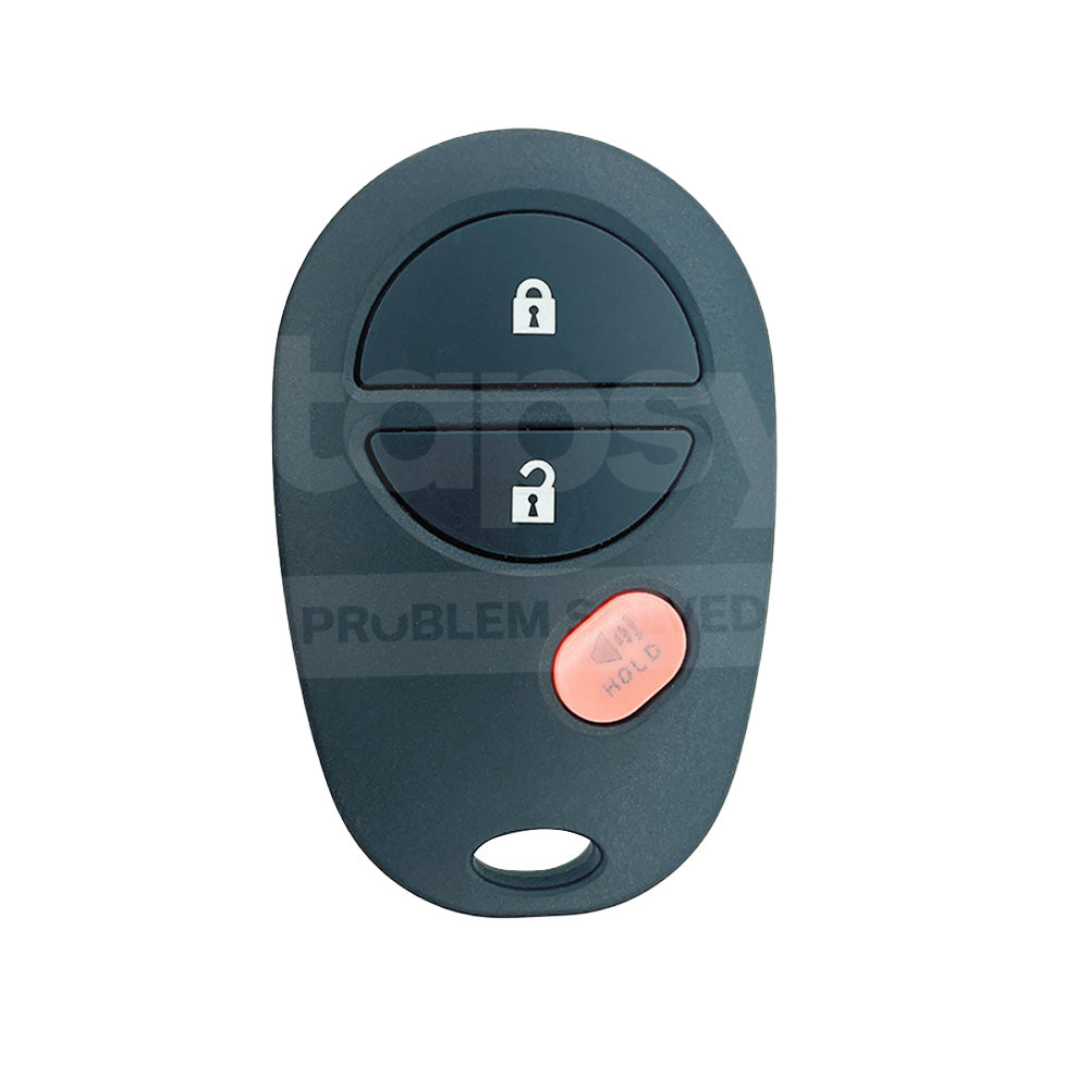 Remotez4less Remote Car Key For 2004-2010 Toyota Sequoia – Non-OEM Replacement, Black, TOY44D-PT Style