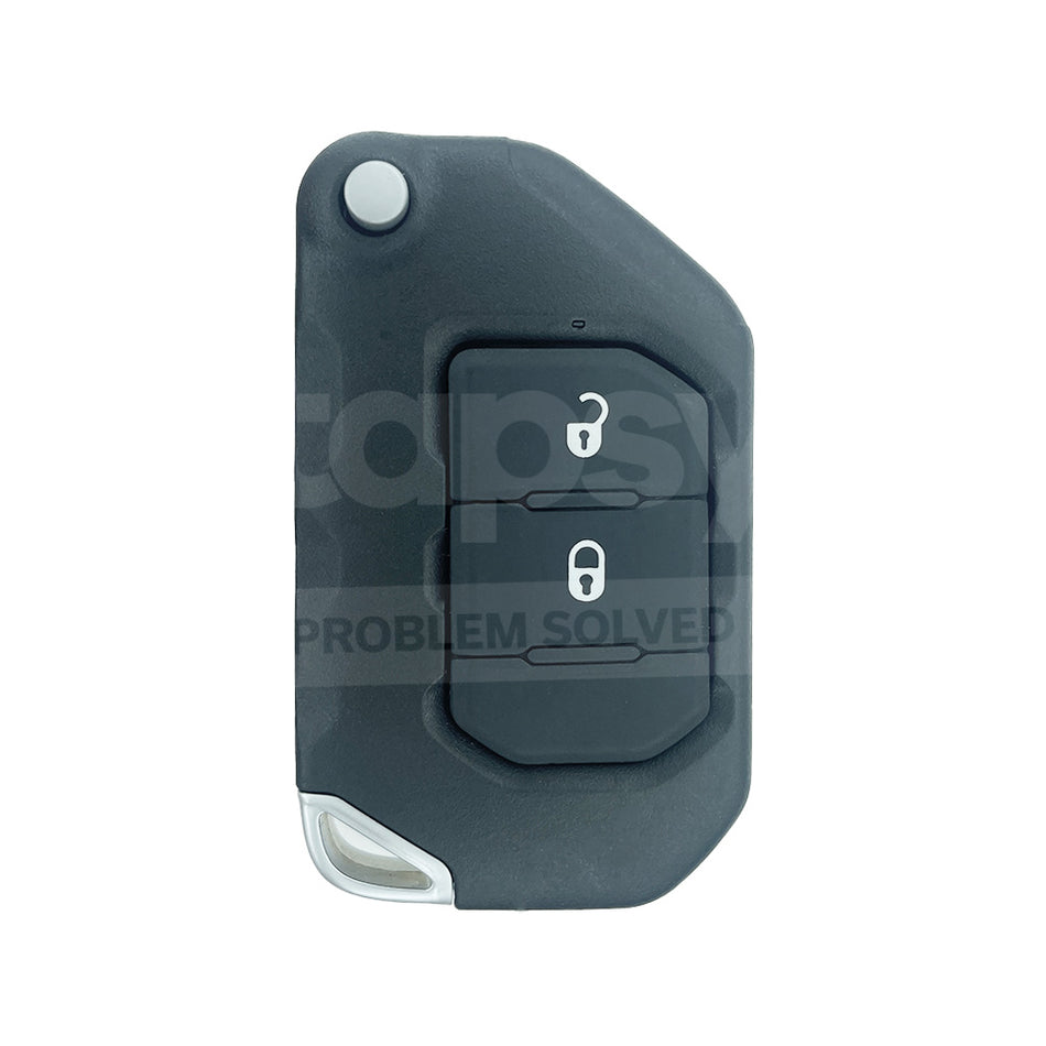 Jeep Wrangler Gladiator 2018-2023 2 Buttons Smart Flip Remote Key 4A 433MHz 68416786AB FCC ID: OHT1130261