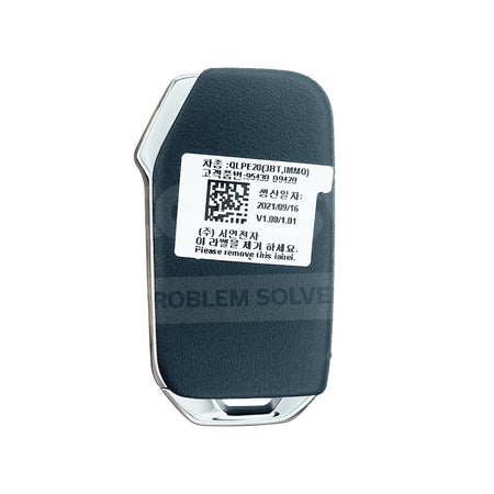 Kia Sportage 2020 Original 3 Buttons Flip Remote Key 433MHz 95430-D9420