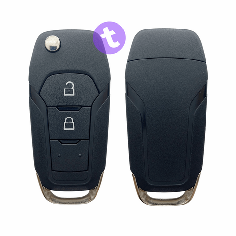 2 Buttons Flip Remote Key For Ford Ranger PXIII 2018-2021 P/N-EB3T-15K601-EB / EB3T-15K601-BA