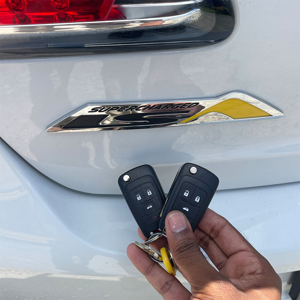 Commodore Key Reader Holden Commodore VF 2013-2017 4 Buttons Flip Remote Key – Tapsy Keys
