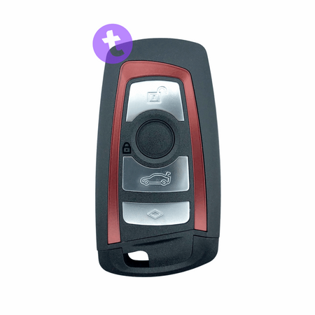 BMW 4 Buttons Smart Key Remote Case/Shell/Blank/Enclosure with Blade For 5/7 Series