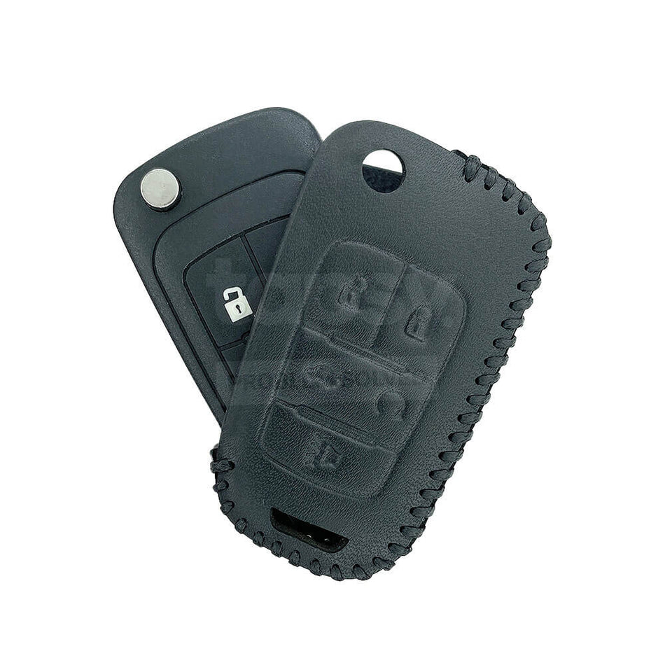 Holden Commodre 5 Buttons Remote Key Hand-Stitched Premium Leather Cover