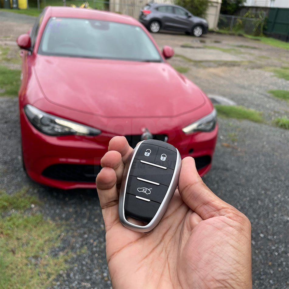 Alfa Romeo Giulia/Stelvio 2016-2023 3 Buttons Smart Remote Key 4A 433MHz FCCID: KR5ALFA434