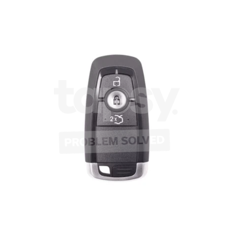 Ford Ranger/ Everest 3 Buttons Smart Remote Key Shell/Case With HU101 Emergency Blade